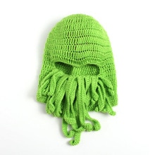 Fdbro Fietsen Maskers Octopus Grappige Tentakel Cthulhu Knit Beanie Skiën Cap Winddicht Masker Beschermen Warm Houden Gear Hoeden Helm