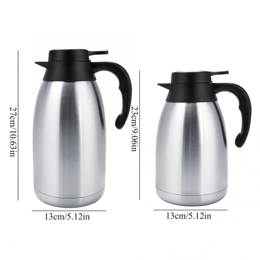 Kitchen Electrical Appliances Vacuum Insulated Water Pot Stainless Steel Coffee Tea Water Pot Kettle Thermostat