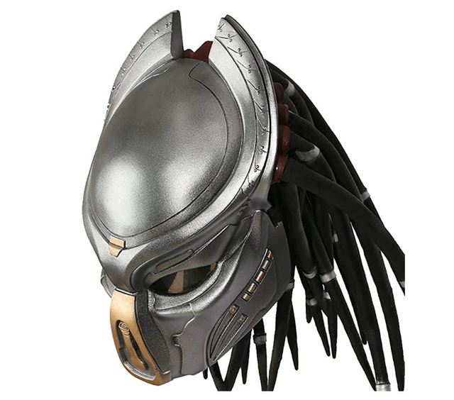 Blocker Alien vs Predator Mask Lone Wolf Halloween Dressup Props Predator Helmet Mask: Default Title