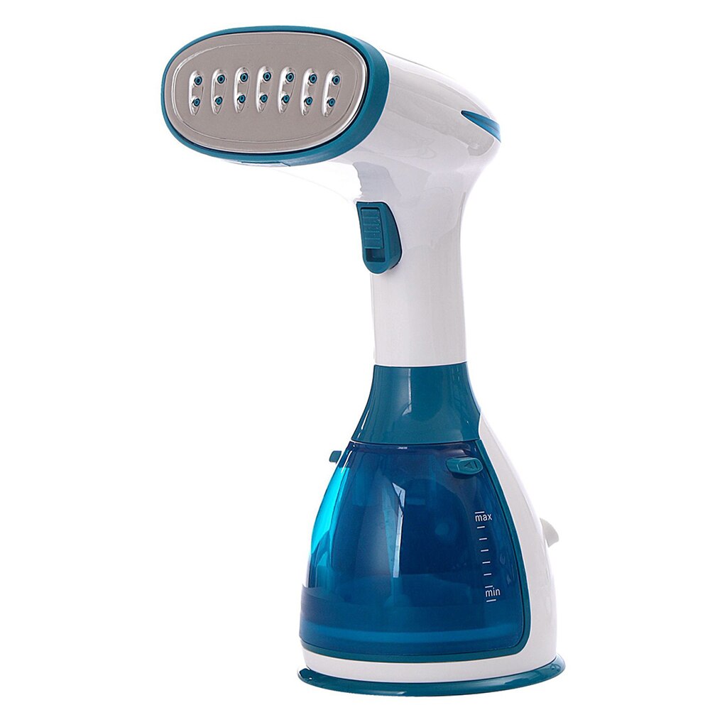 Handheld Garment Steamer Portable Steam Iron Clothes Ironing Steamer Purple: Blue