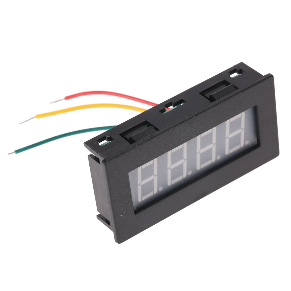 High Precision 0.56" 4 LED Digital Frequency Tachometer Car Motor Speed Meter RPM Measurement Tester 5-9999R/M DC 8-15V