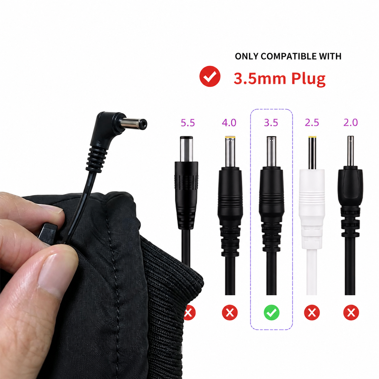 YTBNA Power Bank - 5000mAh - 5V USB Type-C - Li-Polymer Battery Pack - 2 Batteries Included