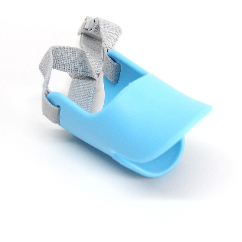 Adjustable Dog Muzzle Dog Mouth Mask Duck Quack Closed Safe Silicone Bark Bite Stop Cheap Training Products for Pets Dogs