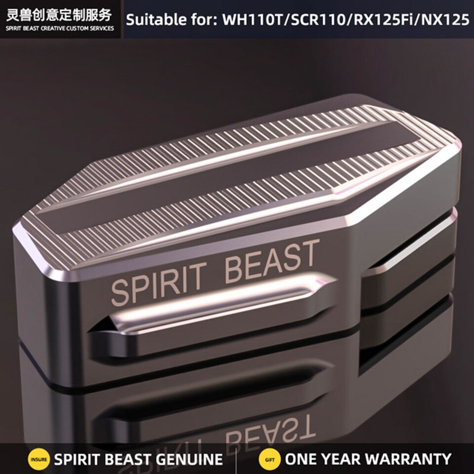 Motorcycle Side frame auxiliary block Side support kick Side support side widener For Honda SCR110 WH110T RX125FI NX125 WH125T: L8 titanium