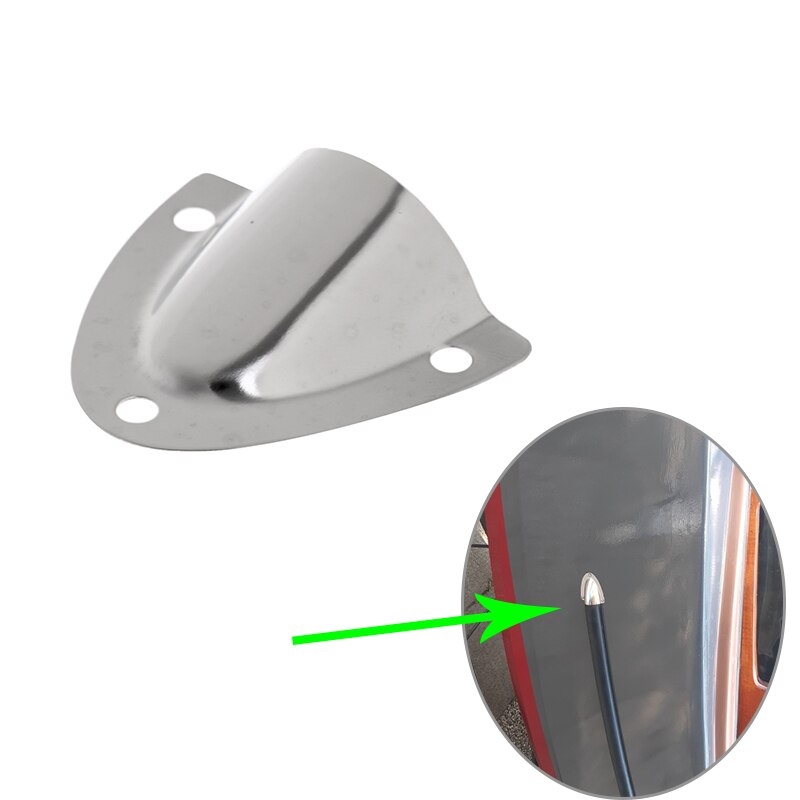 Marine Grade Stainless Steel Midget Clam Shell Ventilator Wire Cable Vent Cover For Boat