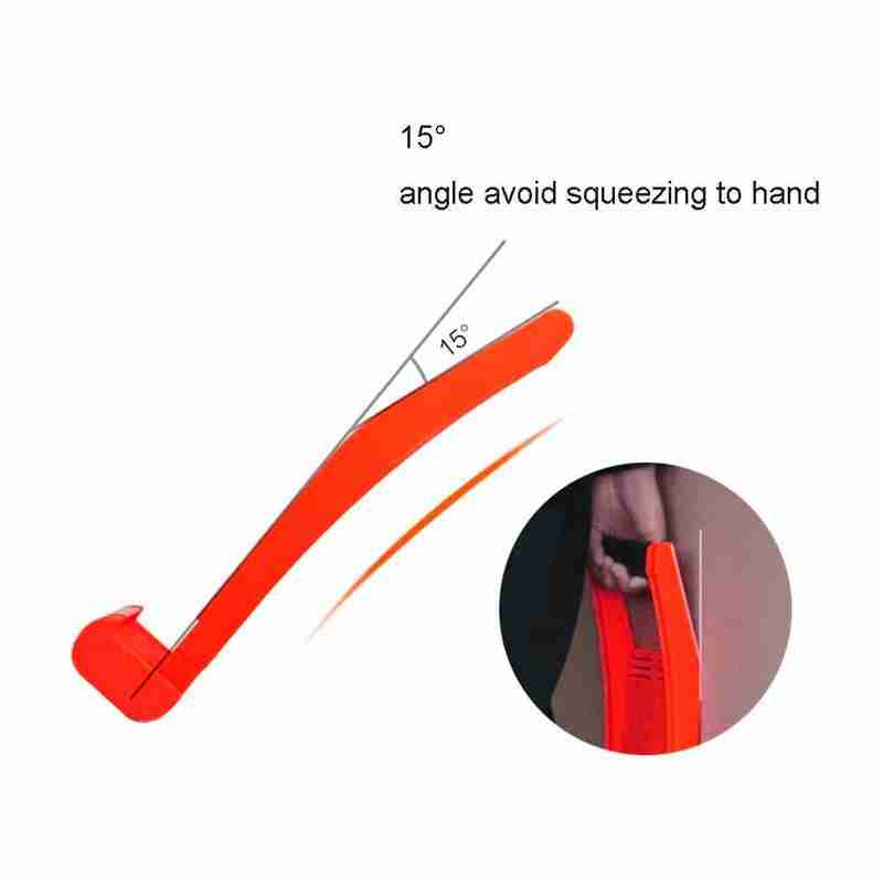 Effort-Saving Plate Lifter Heavy Duty Drywall Sheet Board Tool Lifter Carry Red Handle Color Carrier Panel Wood Q7D0