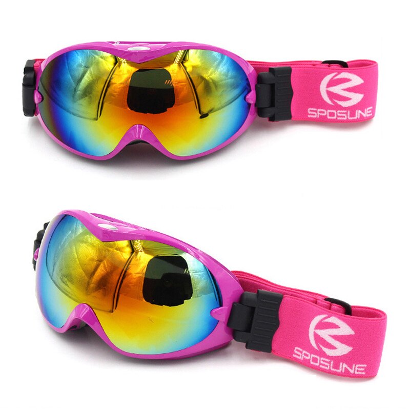 Børn sne skibriller til drenge piger anti-dug  uv400 dobbelt linse vinter snowboard briller googles ski brille børn ski briller