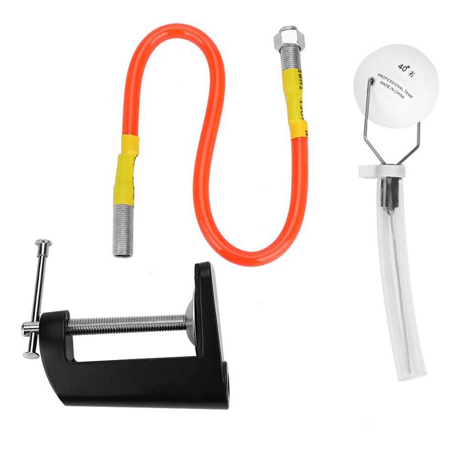 Robot de Tennis de Table, tige universelle en PVC, Clip pour l'entraînement de Tennis de Table à rebond rapide