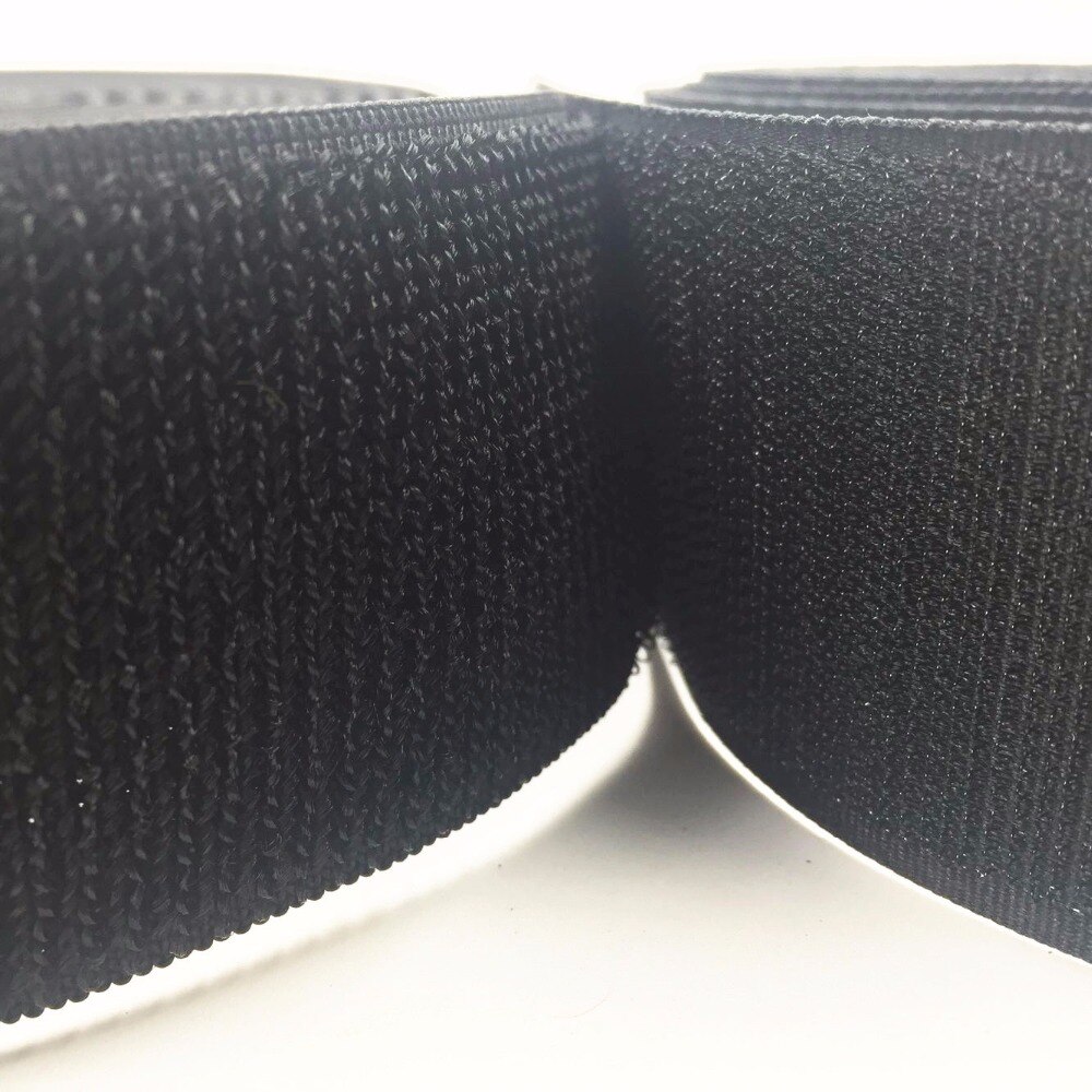 3Meters 2Rolls/set hooks and loops Elastic soft band self Adhesive Nylon Magic fastener Cloth DIY sewing accessories supplies