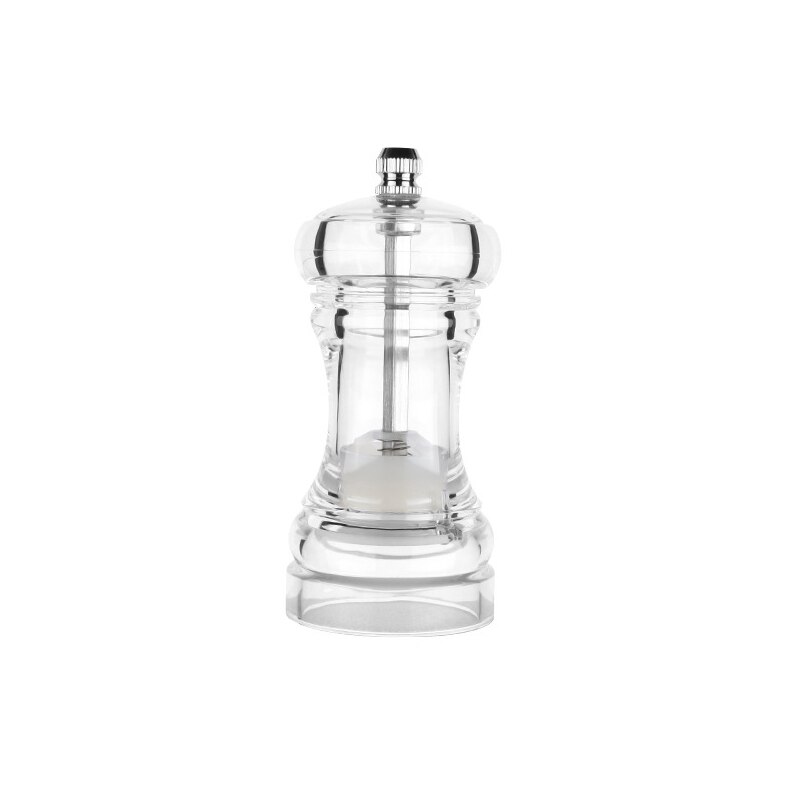 Herramientas de molienda de botellas, molinillo de sal, pimienta, Molinillo, agitador, recipiente para especias, recipiente de condimento, soporte para Cocina: 4 inch