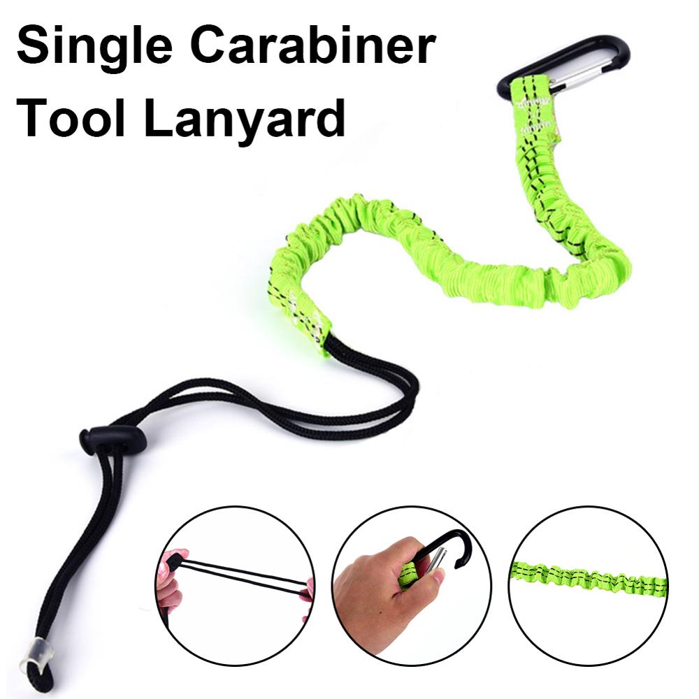 Smycz chowana lina ratunkowa teleskopowa elastyczna lina ratunkowa z karabińczykiem narzędzia robić pracy na zewnątrz klamra na karabińczyk wspinaczkowy