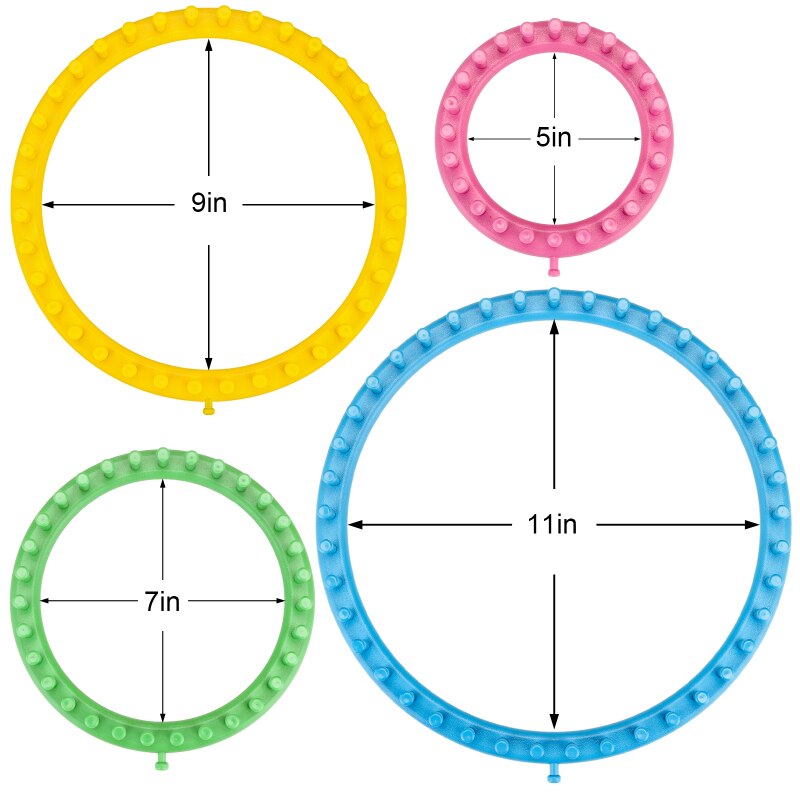 Weaving Loom Knitting Loom Flower Daisy Knit Pattern Maker Wool Yarn Needle Loom Knitting Tools