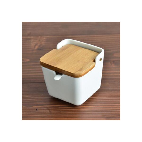 Creatieve Europese Keramische Flip Kruiden Jar Cruet Zout Keuken Levert Kruiden Doos Kruiden Pot: B