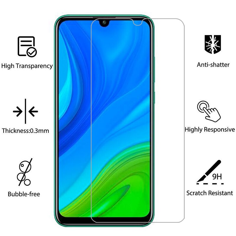 3 sztuk dla Huawei P sprytny 2020 S plus zawodowiec 2019 2018 Z szkło hartowane na P sprytny Psmart 2020 S światło ekran ochraniacz szkło ochronne