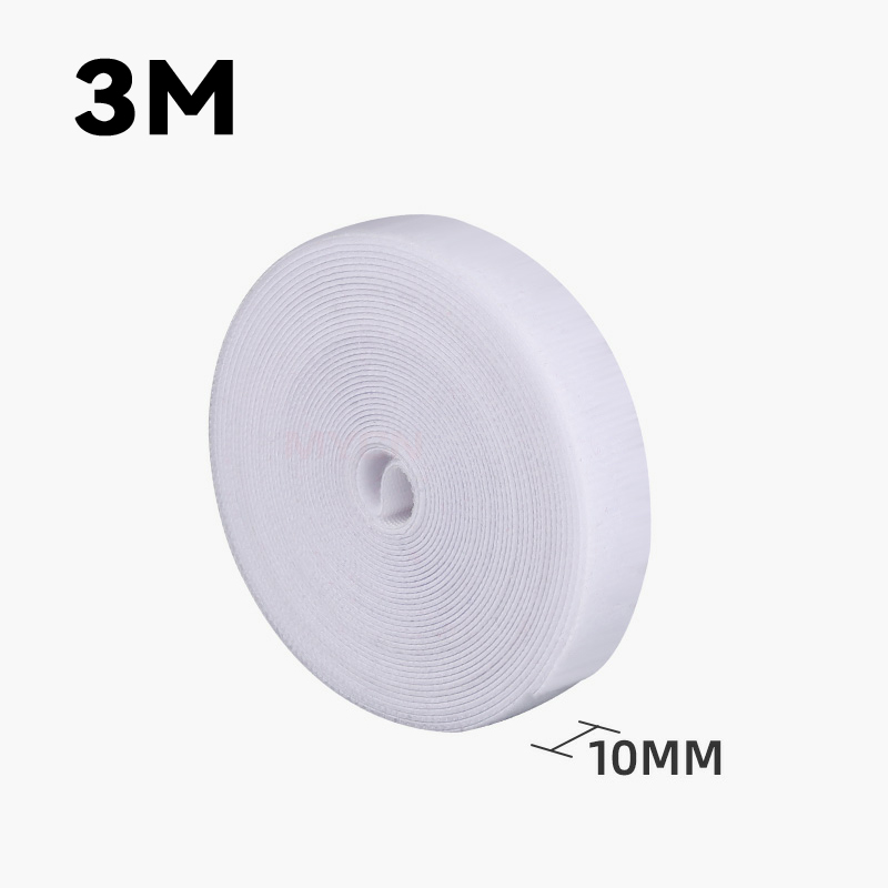 Hook and Loop Fastener Cable Organizer Cable Ties Wire Winder Keeper USB Cables Management Protector Earphone Mouse Cord Ties: 5x250mm / Blue