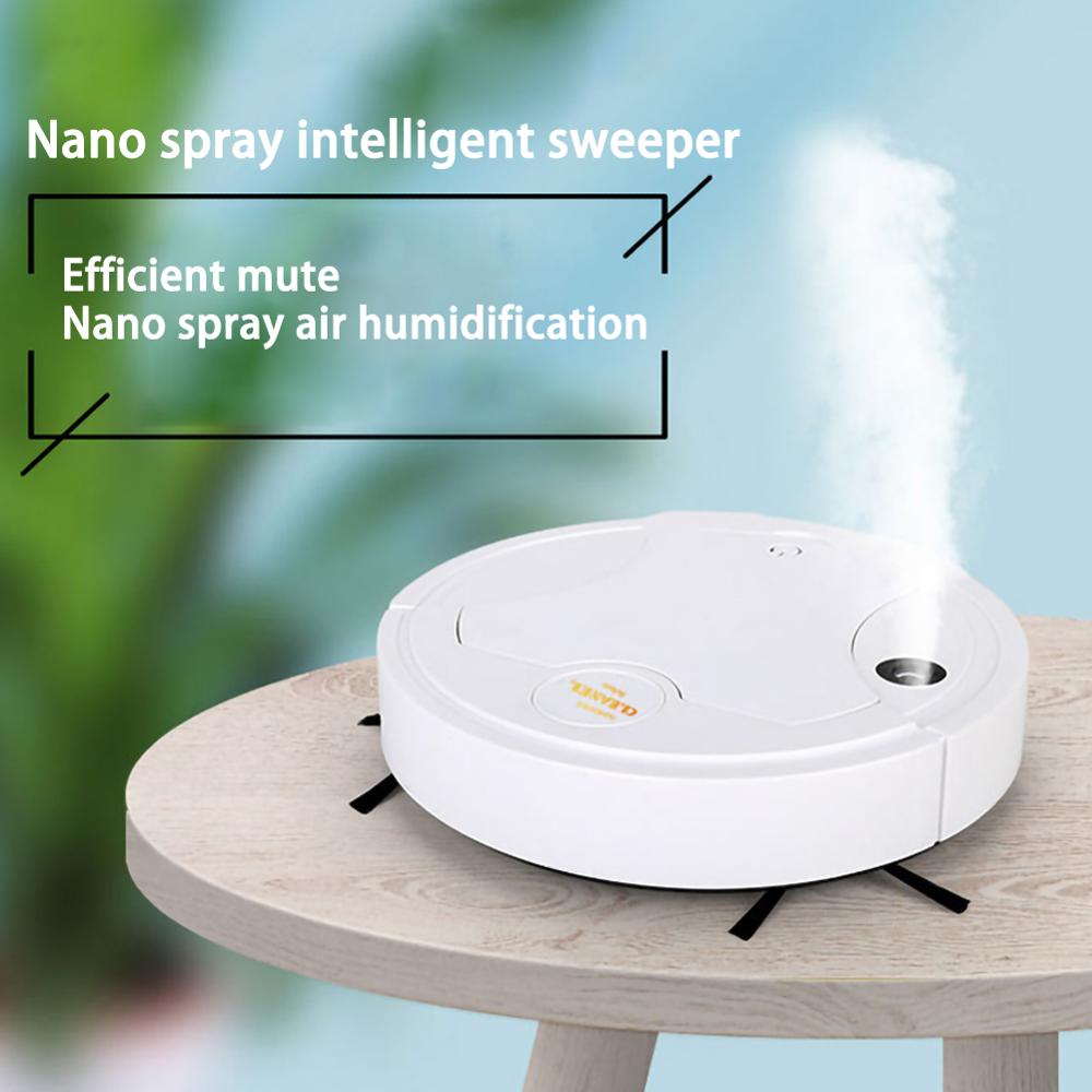 Intelligent Sweeping Robot Household Charging Sweeping Vacuuming Mopping Spray Ultraviolet 5-in-1 Cleaning Machine