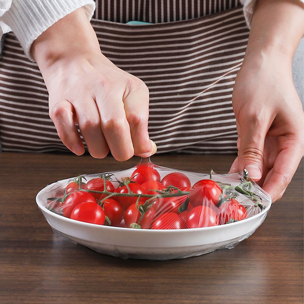 Cling film household kitchen utensils environmental protection plastic bag kitchen storage bag polyester film bag