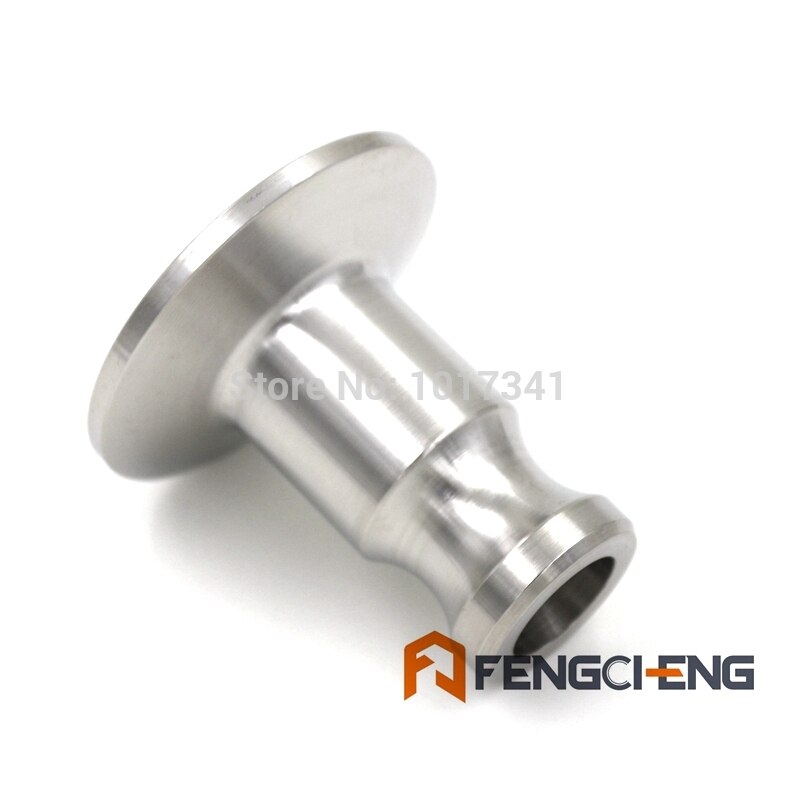 Male Camlock to Tri Clover Adapter, 1/2" Cam x 1.5"TC, SS04, High Flow Fitting, Brewer Hardware