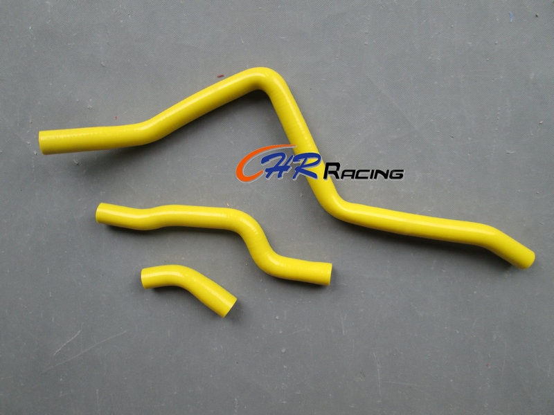 FOR Yamaha Raptor 660 YFM660 Silicone Radiator Coolant Hose Kit 2001 2002 2003 2004 2005 red