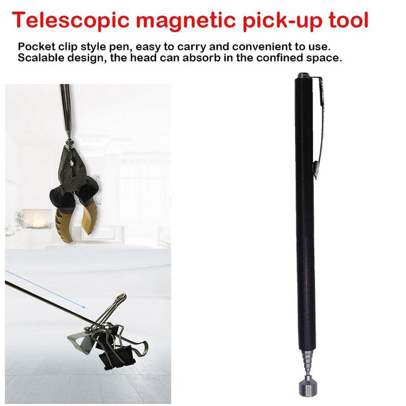 Magnetic Pick Up Rod Stick For Home Handheld Portable Telescopic Metal Magnet Suction Rod Hand Tools