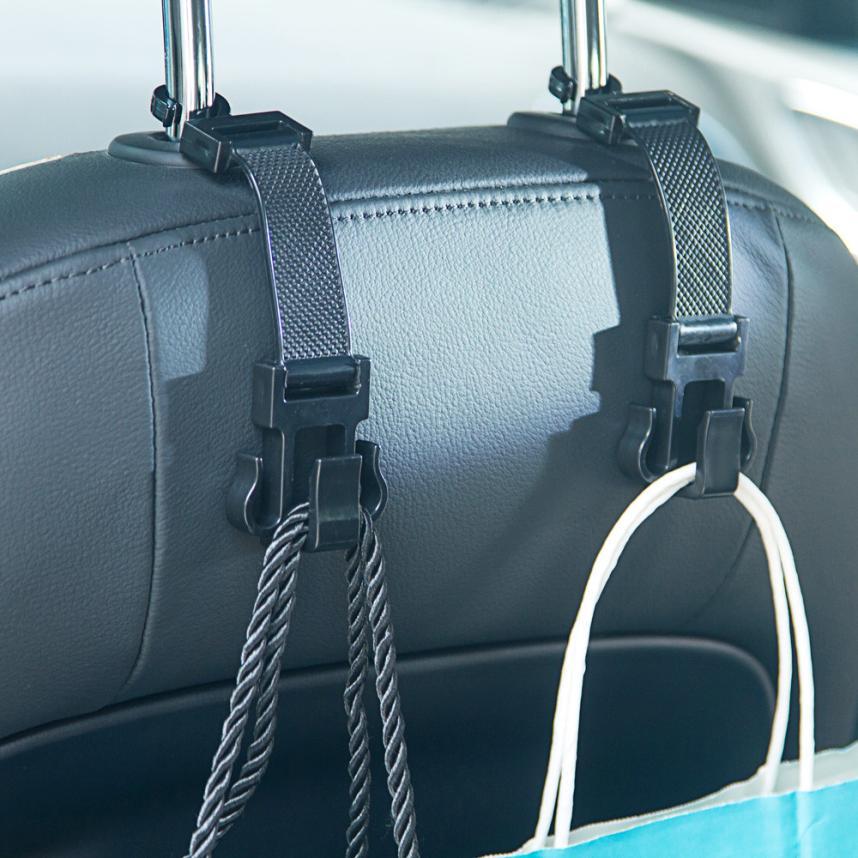 Percha para asiento de coche, bolsa de monedero, gancho para reposacabezas, gancho trasero, 24 Oct, 1 ud.