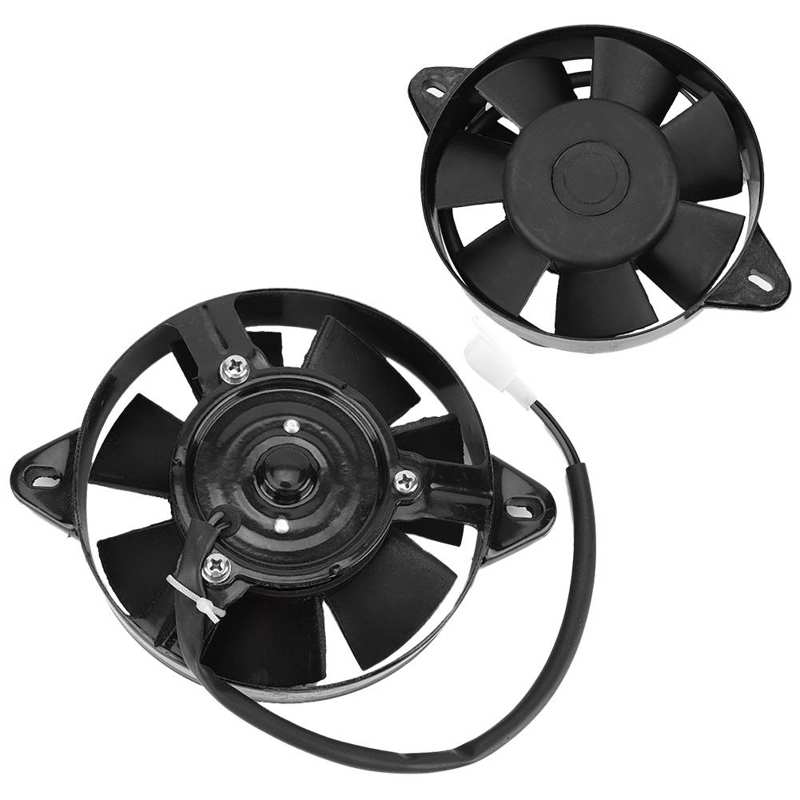 Water Cooler ATV Water Cooler ATV and Kart Engine Water Cooler Fan Heat Dissipation Accessory Fan 150cc~250cc Kart Cooler Fan