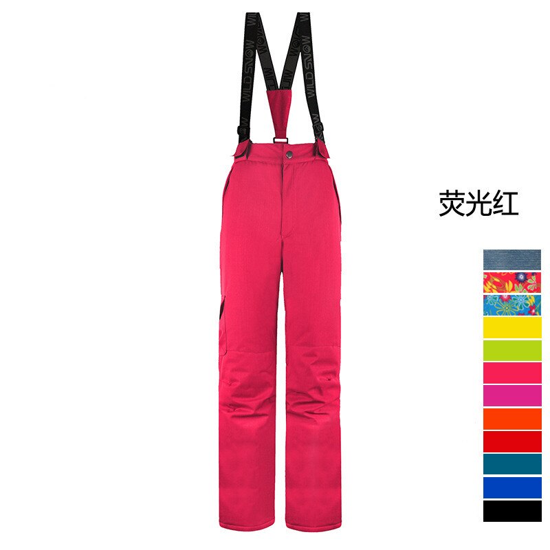 Winter Snowboard Ski Broek Vrouwen Winddicht Waterdichte Sport Keep Warm Vrouwelijke Broek Camping Paardrijden Skiën Sneeuw Broek Broek: 1 Pants / XL