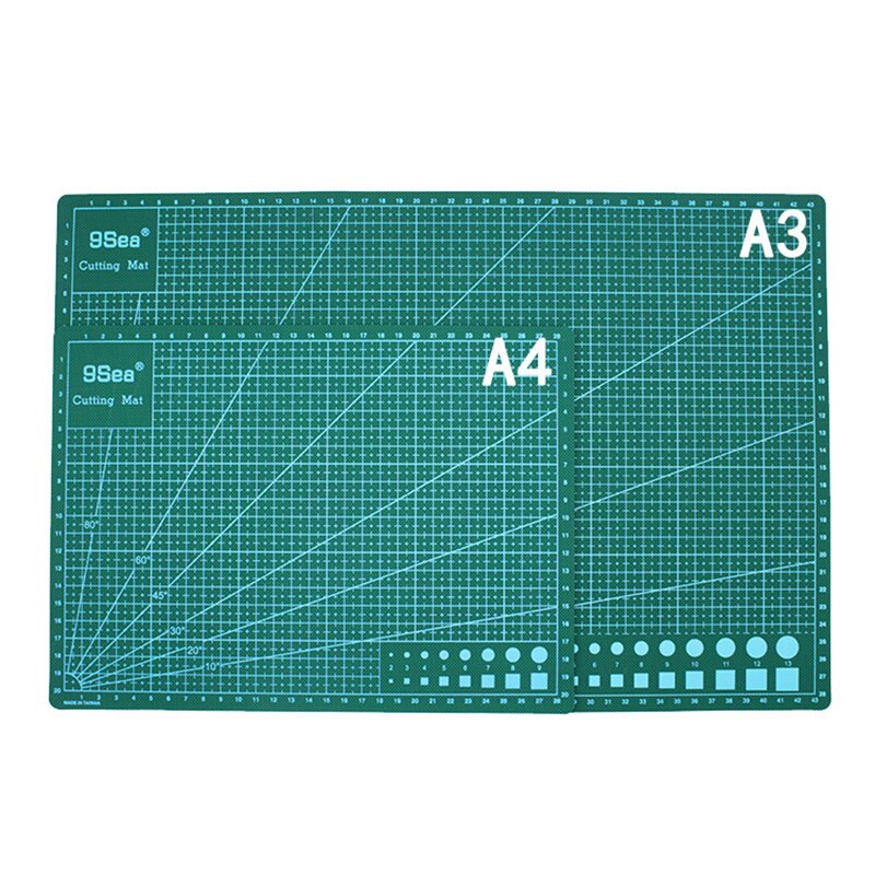 A3 A4 PVC Cutting Mat Pad Patchwork Cut Pad A3 Patchwork Tools Manual DIY Tool Cutting Board Double-sided Self-healing