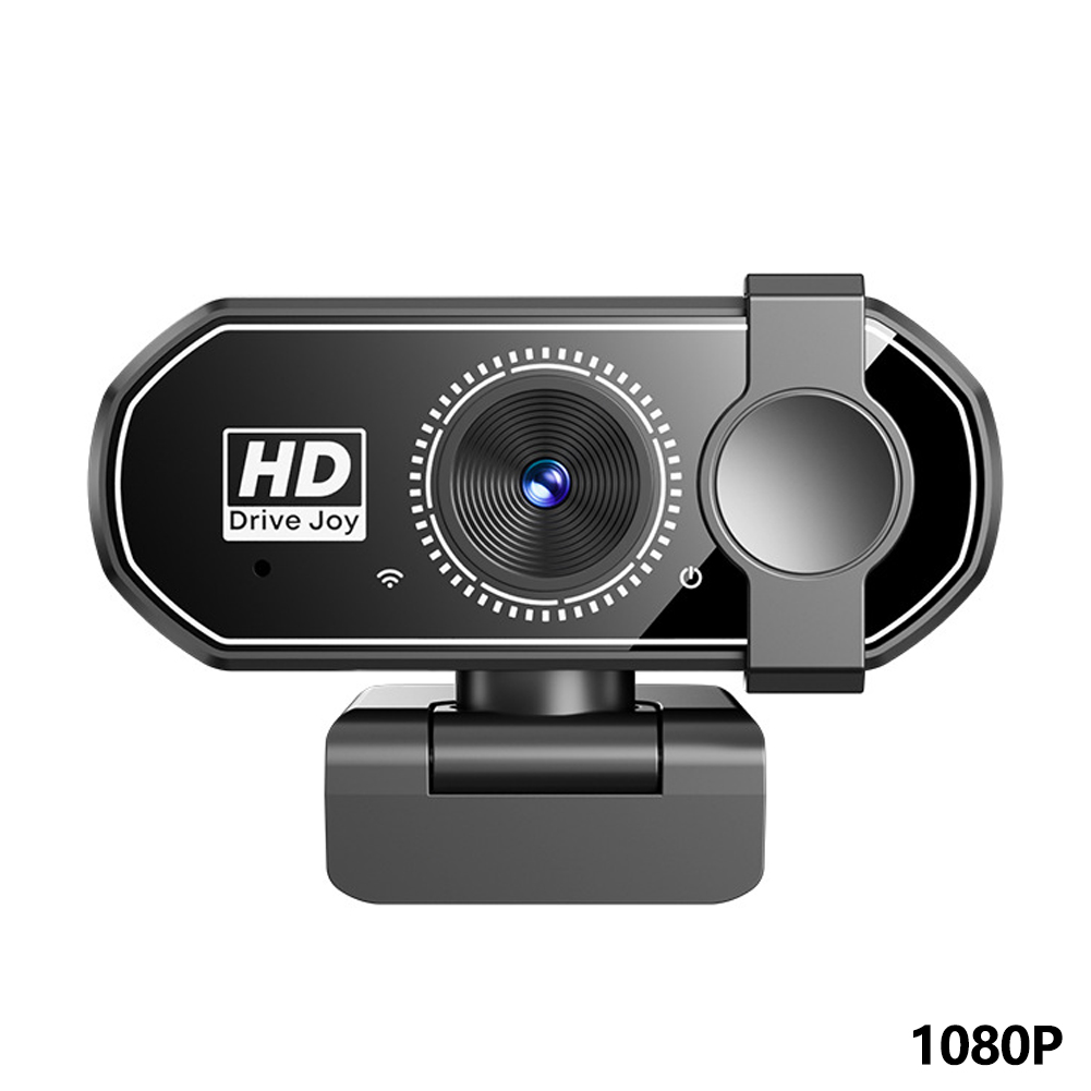 Full HD 1080P 2K 4K Computer Webcam for Home Video Calling Company Online Meeting 30fps Microphone Compatible Multiple Systems: Red