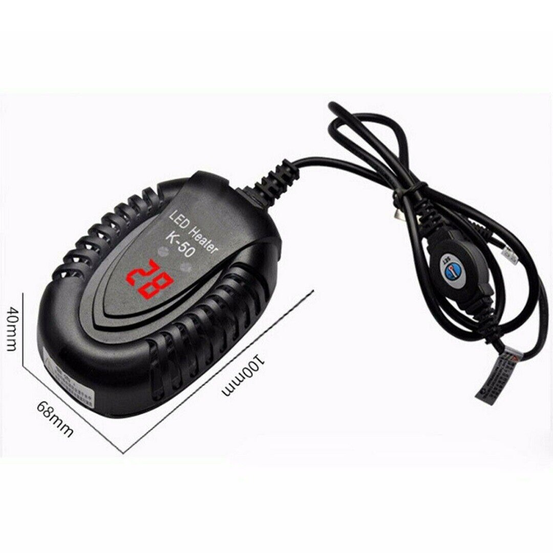 Aquarium Fish Tank LED Display Digital Water Heater Submersible Thermostat Adjustment Temperature Control Products