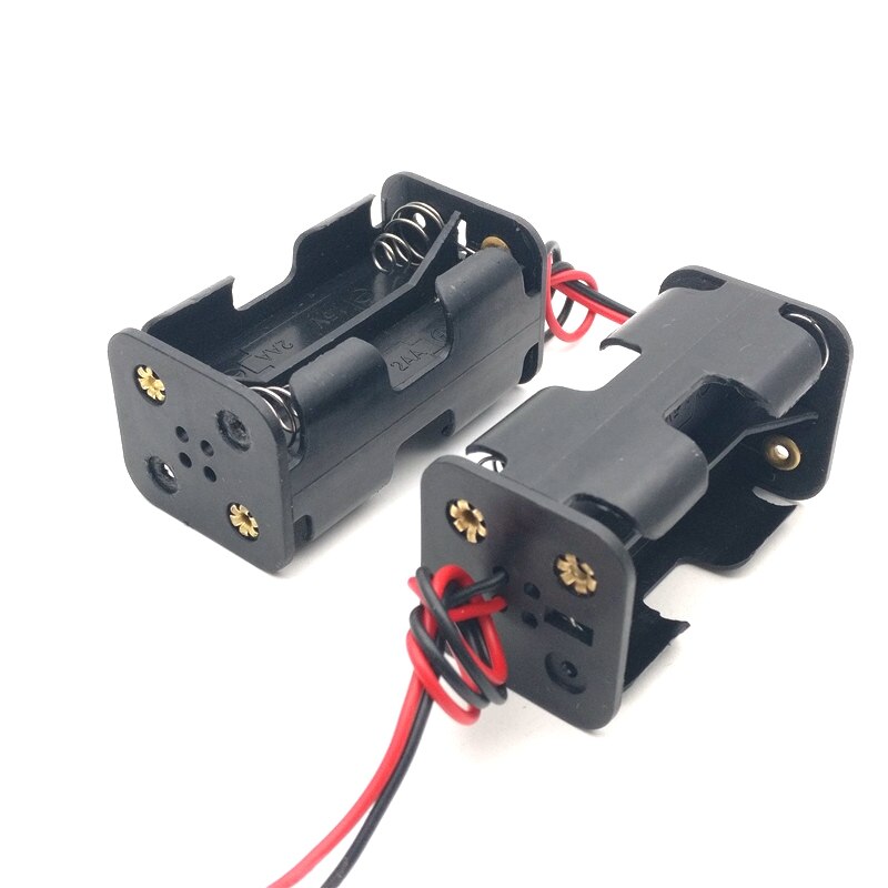 20pcs back to back 4xAA Battery Holder Case With Wire Leads
