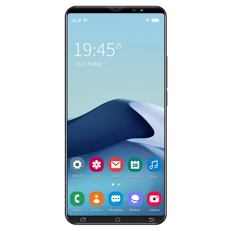 X50 Smart Phone 5.0-Inch MTK6572 Dual-Core 512MB RAM+4GB ROM Dual-Card Dual-Standby Android4.4 Smartphone EU Plug: black
