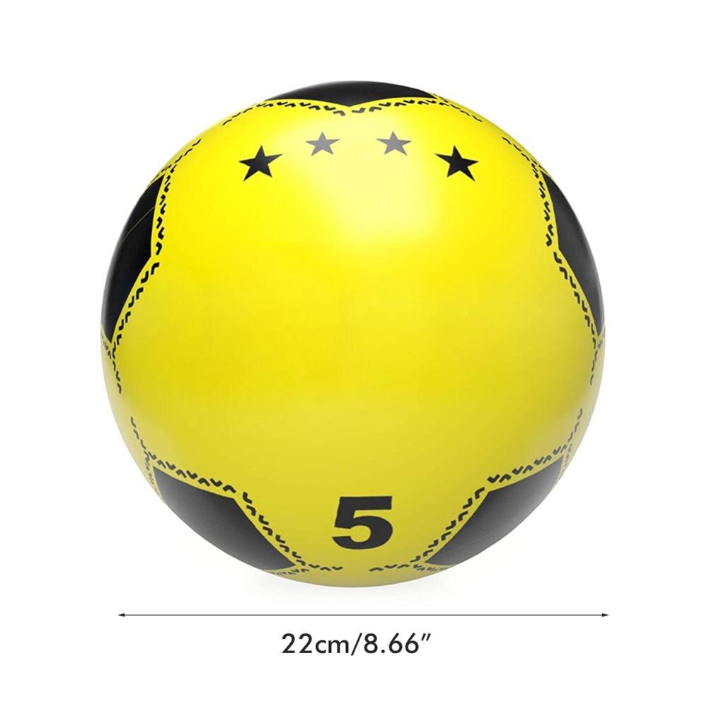 22Cm Opblaasbare Pvc Voetbal Zomer Opblaasbare Bal Voor Indoor Outdoor Strand Verjaardag School Partijen Voor Kids