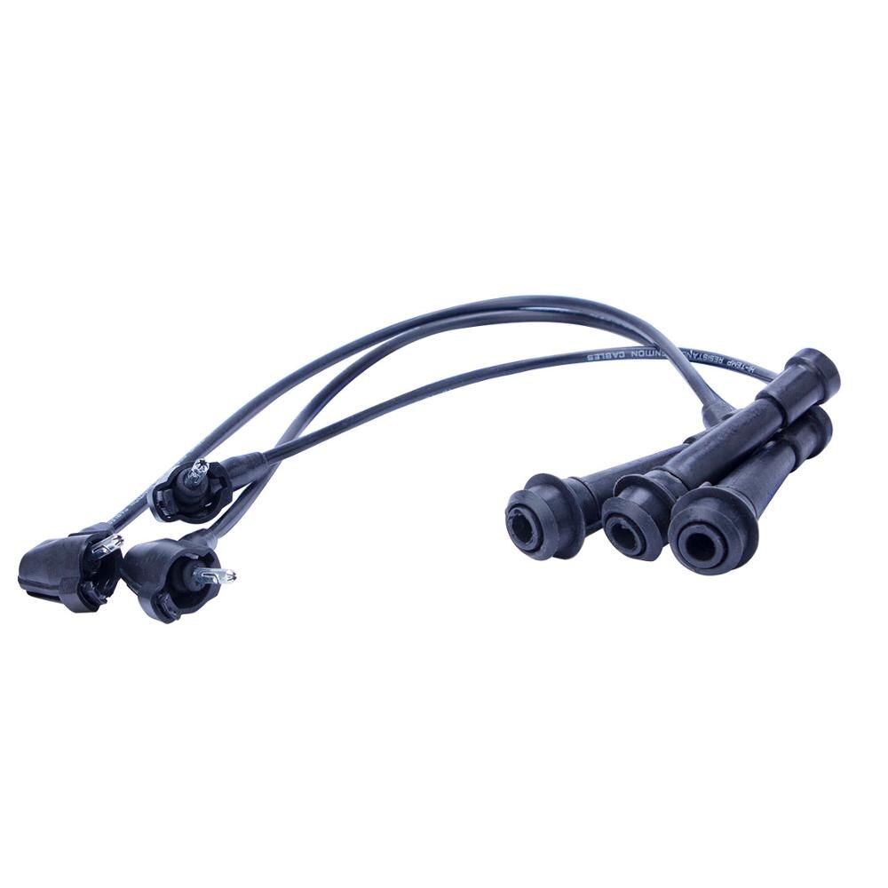 Bougie Bougiekabel Set Rood 8mm Diameter 1m Lengte Bougiekabel Vervanging Voor 6 Cilinder Klassieke Autos Yemaa