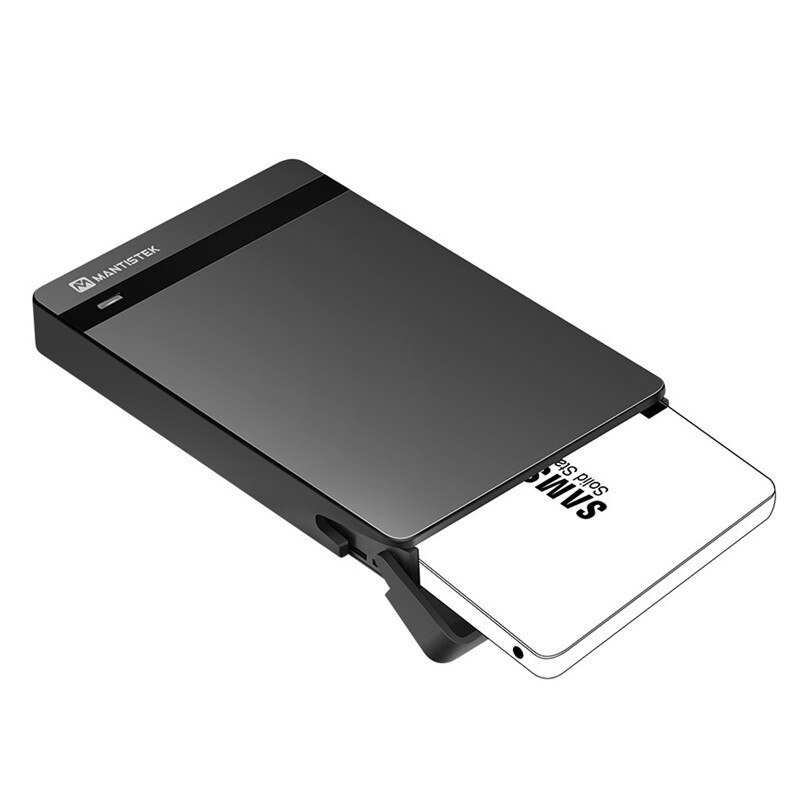 Mantistek merkevare mbox 2.5 hdd kabinett 2.5 sata iii usb 3.0 ssd kabinett eksternt hdd deksel støtte uasp for mac win system