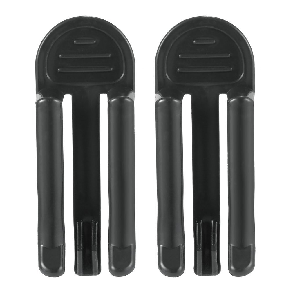 Abrazadera práctica para cubo de basura, Clip de plástico para bolsa de basura, soporte fijo para cubo de basura, barato y , 2 unids/set por juego