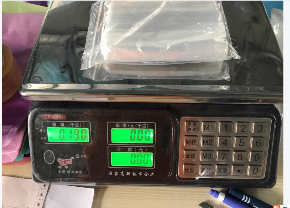 Bolsa de almacenamiento de alimentos sellada, bolsas de plástico transparentes de sellado automático para alimentos, bolsa de dulces de , bolsa sellada resellable para joyería # y30, 100 Uds.