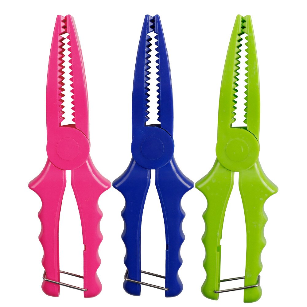 Alicates de pesca de gran tamaño y 20cm de largo, herramientas de pesca multifuncionales, pinza de labios para carpa, lubina, trucha, 1 pieza