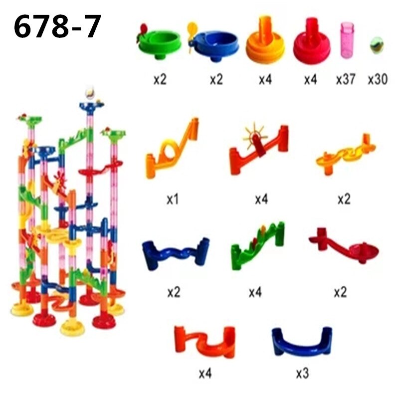 Jeu de formation en forme de labyrinthe | Bricolage, Pijplijn, Soort, Marmer Rampage Running, Doolhof Ballen, Spoor Puzzel, labyrinthe: 678-7
