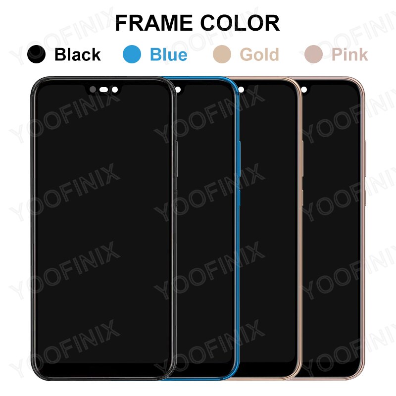 5.84&quot; For Huawei P20 Lite Display LCD Touch Screen Digitizer For Huawei Nova 3e LCD ANE-LX1 ANE-LX2 Display Replacement Parts
