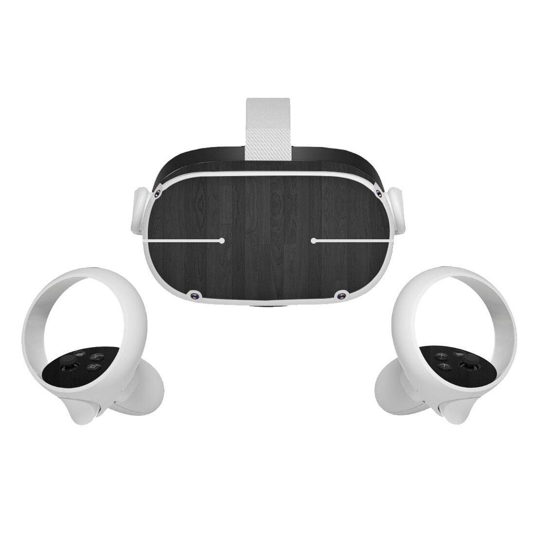 1set Cartoon Skin Decals for Oculus Quest 2 VR Glasses stickers PVC vr Headset Sticker For Oculus- Quest2 controller Accessories