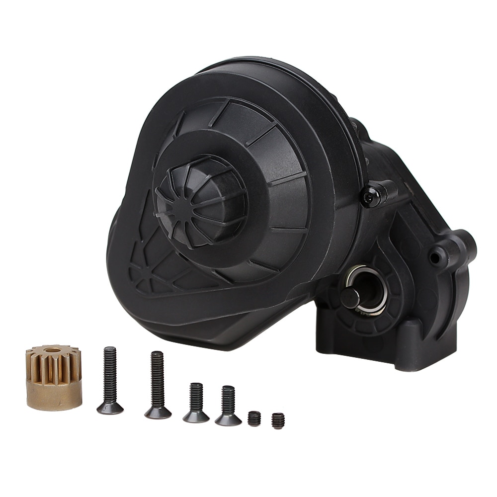 Injora komplet gearkasse transmission gear sæt 1/10 rc larvebånd bil aksial scx 10 scx 10 ii 90046 opgraderingsdel