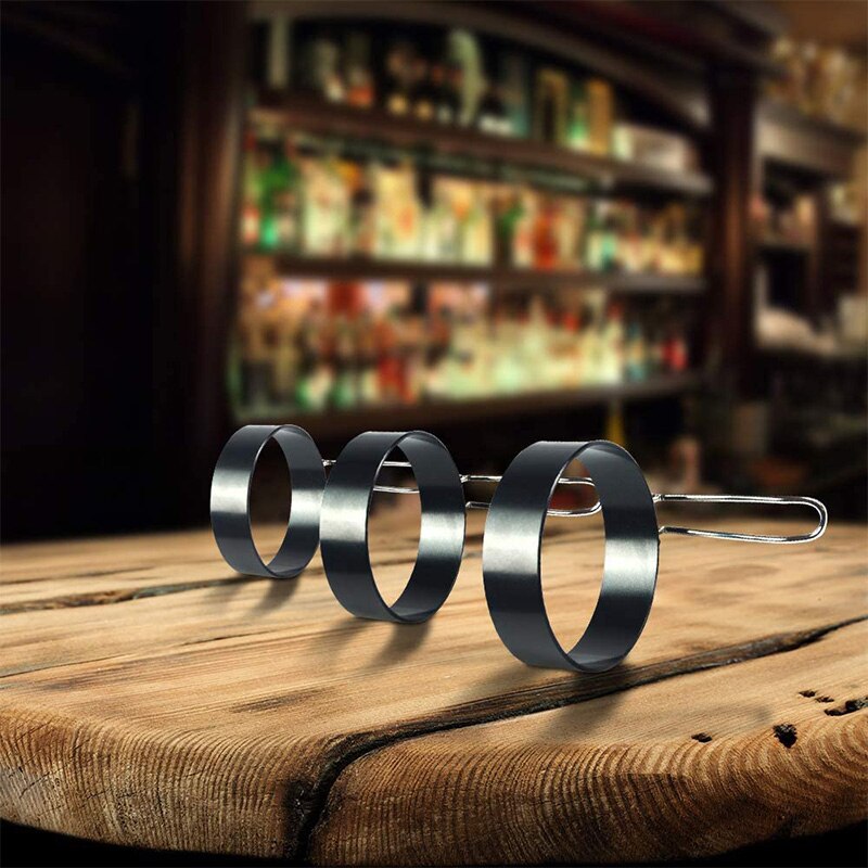 Ægringe ,5 pak æggering, non stick rund ægring form til spejlæg, pandekager, sandwich