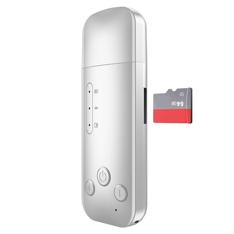 Usb 1 6 in -adapter, draadloze bluetooth 2 in 1 o ontvanger/zender (wit)