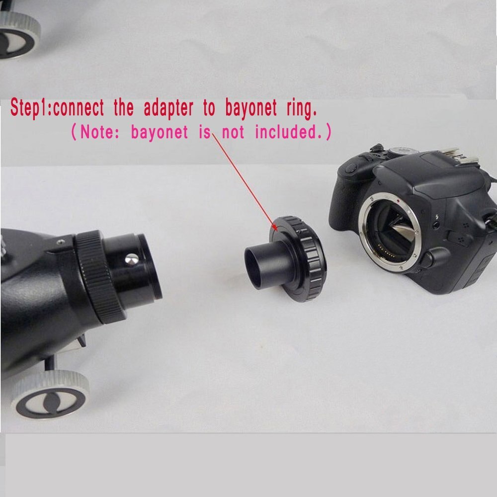 1.25 Inch T-mount - Can Use Together with T-ring Telescope astronomic adapter
