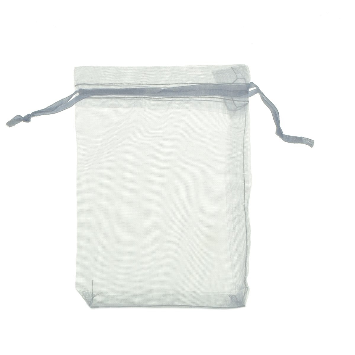 FGGS-100Pcs bags / pouches made of Organza cord sliding clamp - for wedding