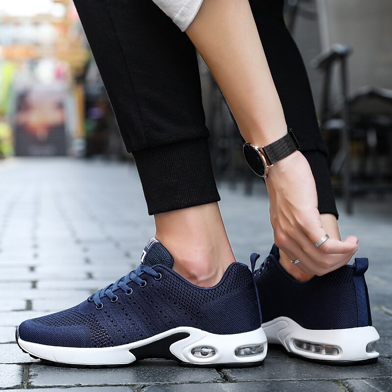 Tenis Masculino Brand Sneakers Men Tennis Shoes Male Stability Lace-up Athletic Trainers Air Cushion Outdoor Gym Sport Shoes