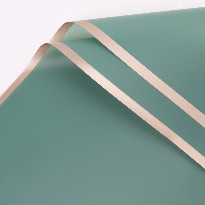 20 Stks/partij Diy Bloem Inpakpapier Phnom Penh Jelly Film Matte Doorschijnende Waterdichte Papier Hansu Boeket Gewikkeld Papier: 011