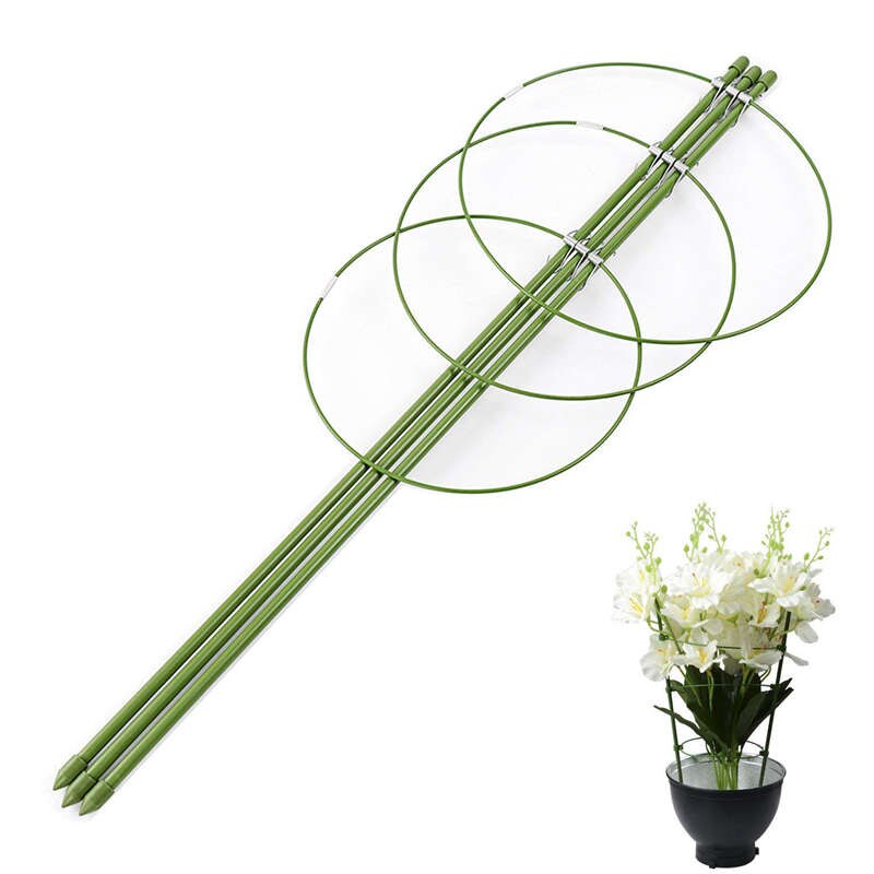 ! klätterväxter stöd, trädgård spaljé blommor tomat burar ställa  of 3 pack