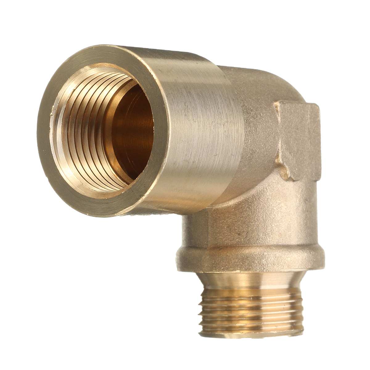 M18X1.5 O2 Angled Oxygen Sensor Lambda Extension Spacer Brass For Decat /Hydrogen